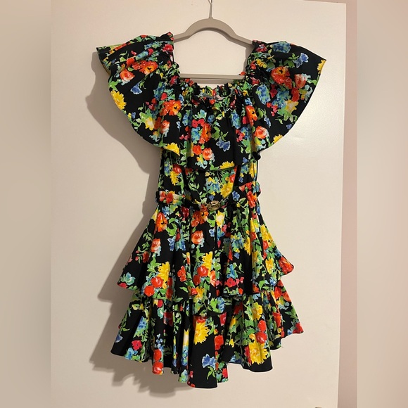 Caroline Constas Dresses & Skirts - Caroline Constas Multicolor Floral Dress